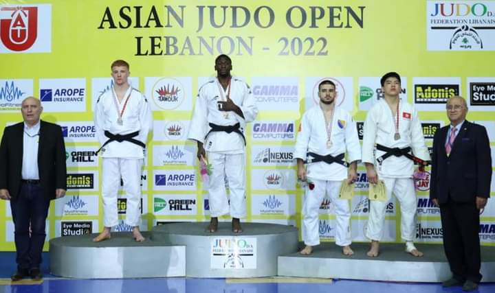 Mustafa Hebib brončani na Asia judo Open – Lebanon 2022.