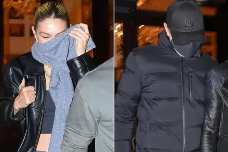 Leonardo DiCaprio i Gigi Hadid “uhvaćeni” kako napuštaju restoran u New Yorku, pokušali se sakriti