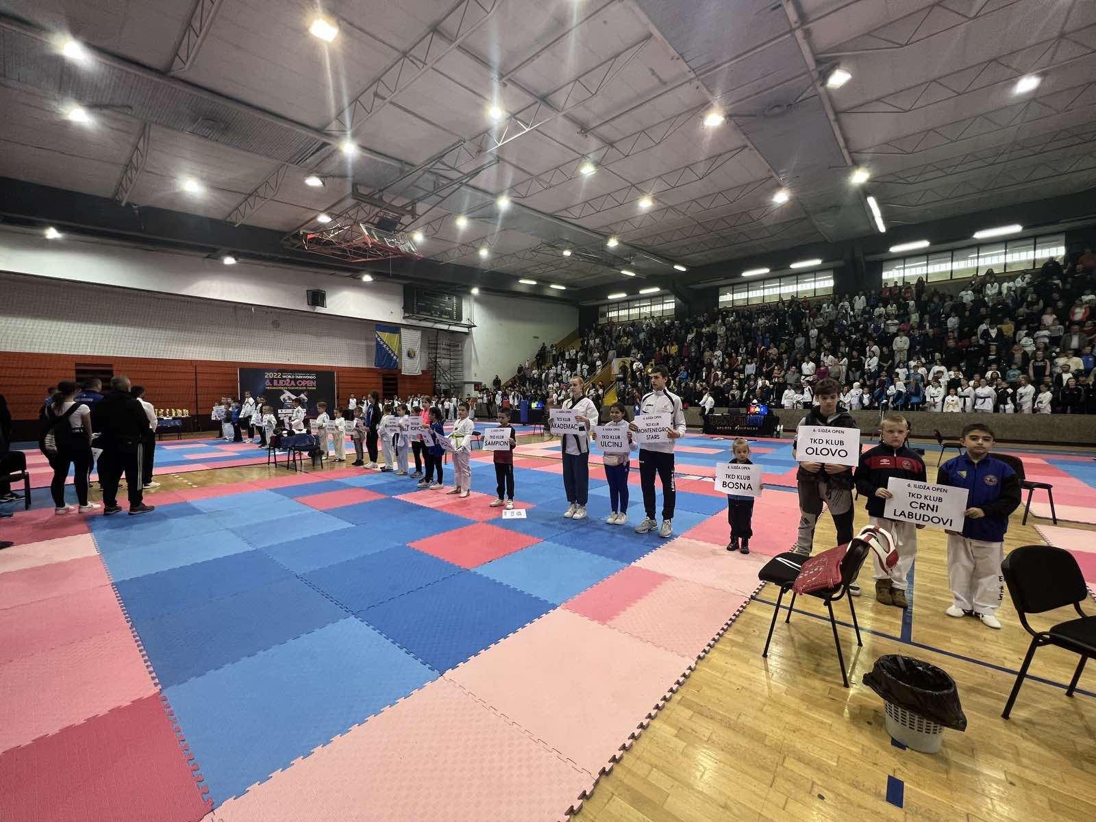 Taekwondo Kolektiv Bosna, odlični na 6. Ilidža open 2022 – Međunarodni taekwodno turnir.