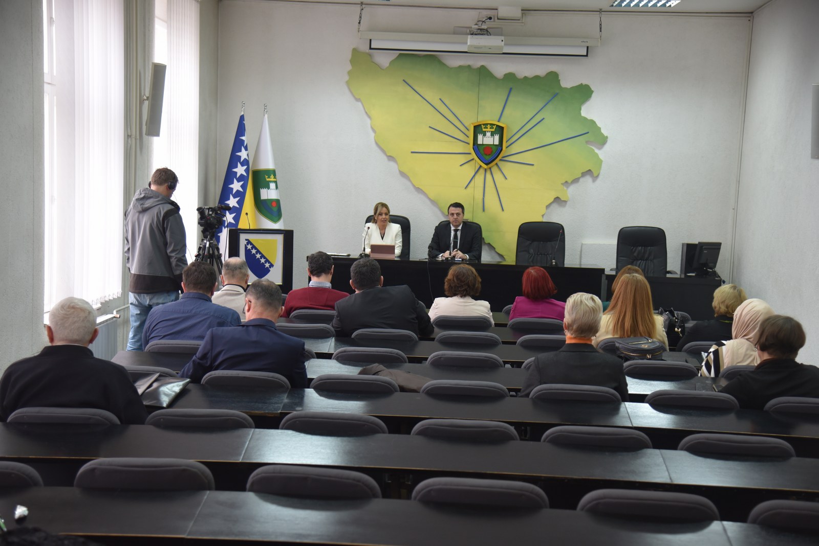 Održana Novogodišnja press konferencija gradonačelnika Mirze Ganić i direktora preduzeća i ustanova
