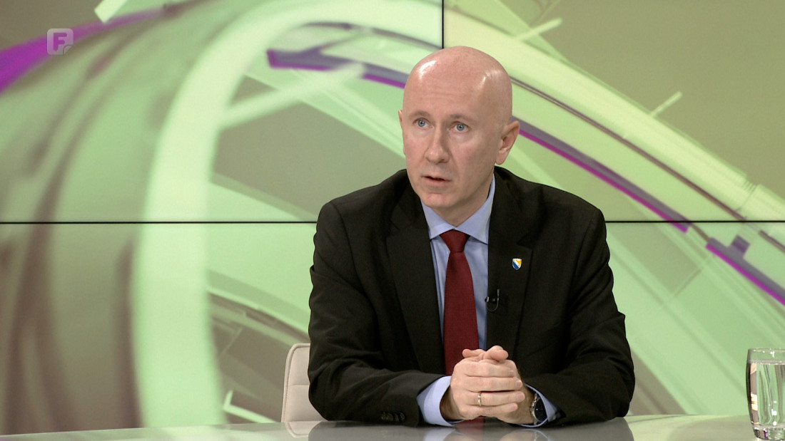 VIDEO / Milan Dunović, potpredsjednik FBiH: Moja lična procjena je da će DF  ispasti iz koalicije u ZDK silom ili milom