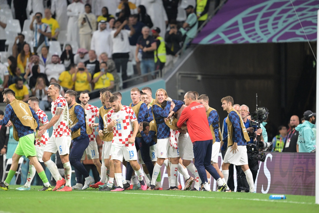 Hrvatska nakon penala slavila protiv Brazila i postala prvi polufinalist
