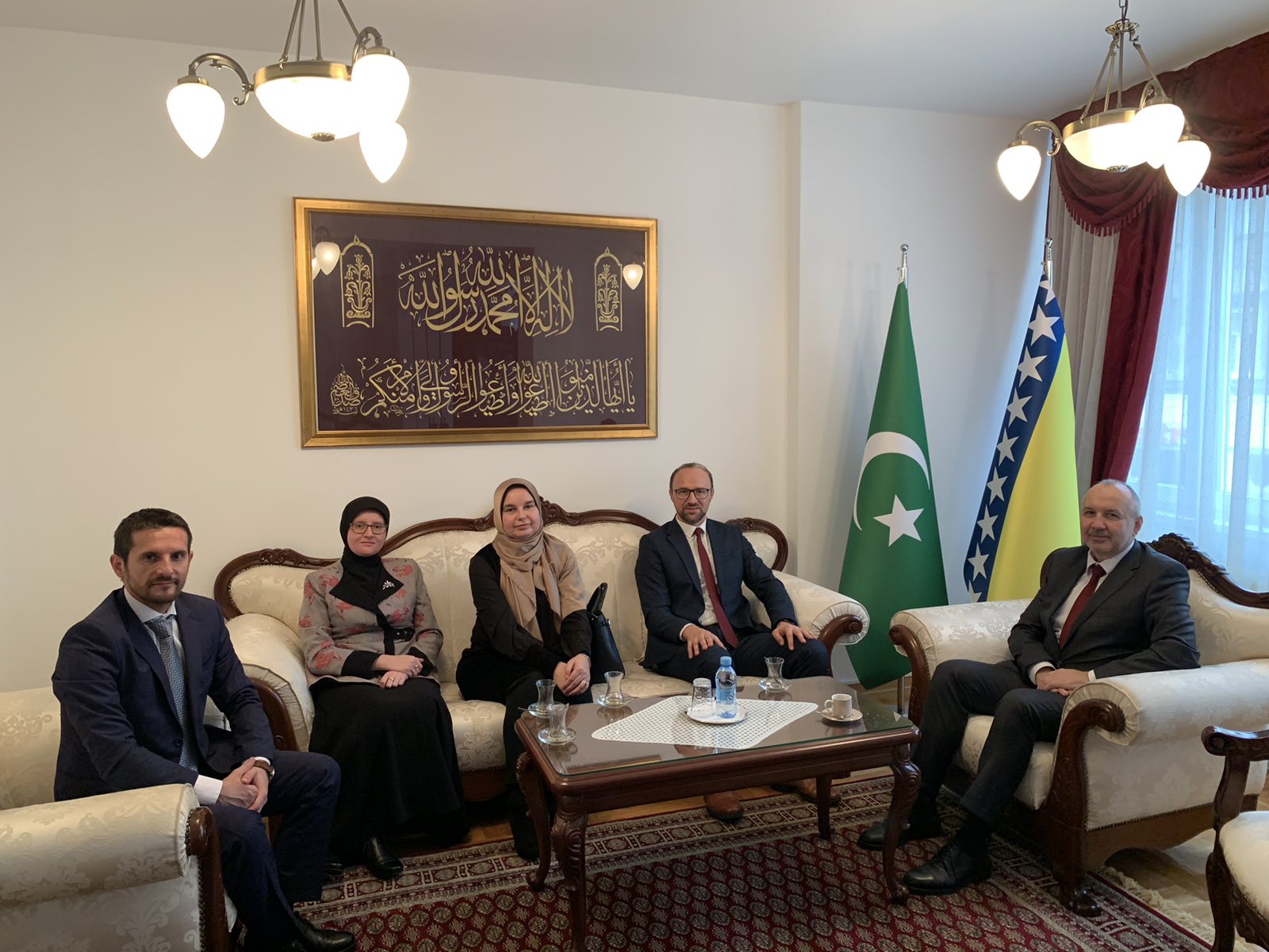 Posjeta delegacije Medrese “Osman-ef. Redžović” Muftijstvu sarajevskom
