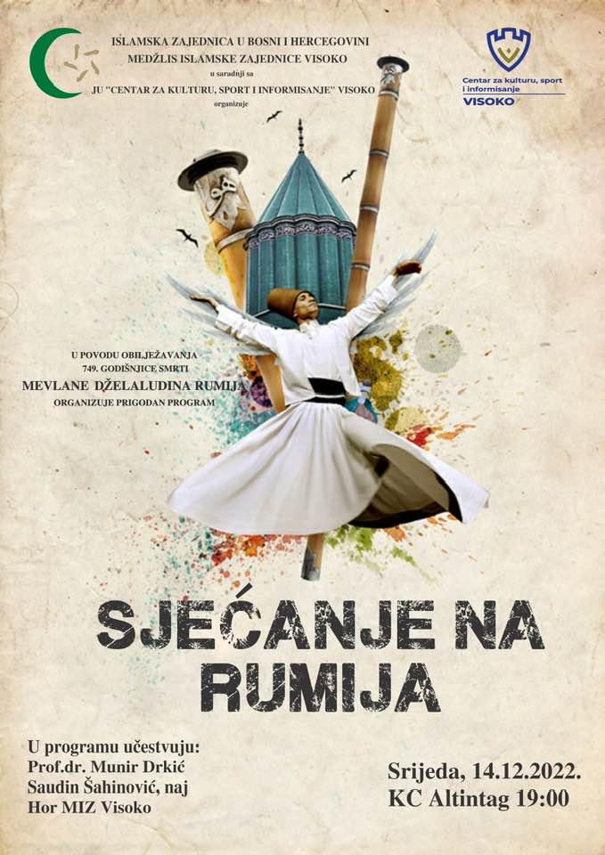 Sutra u Visokom “Sjećanje na Rumija”