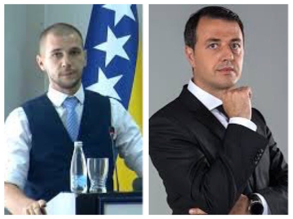 Vijećnik Admir Babić (SDP) / Gradonačelnik Mirza Ganić (SDA)
