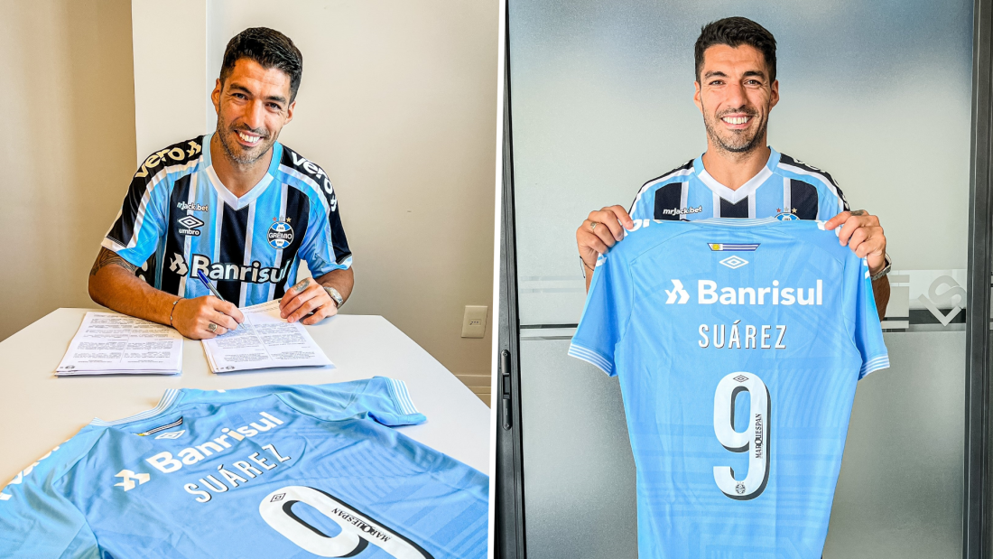 Urugvajski napadač Luis Suarez potpisao ugovor s Gremiom