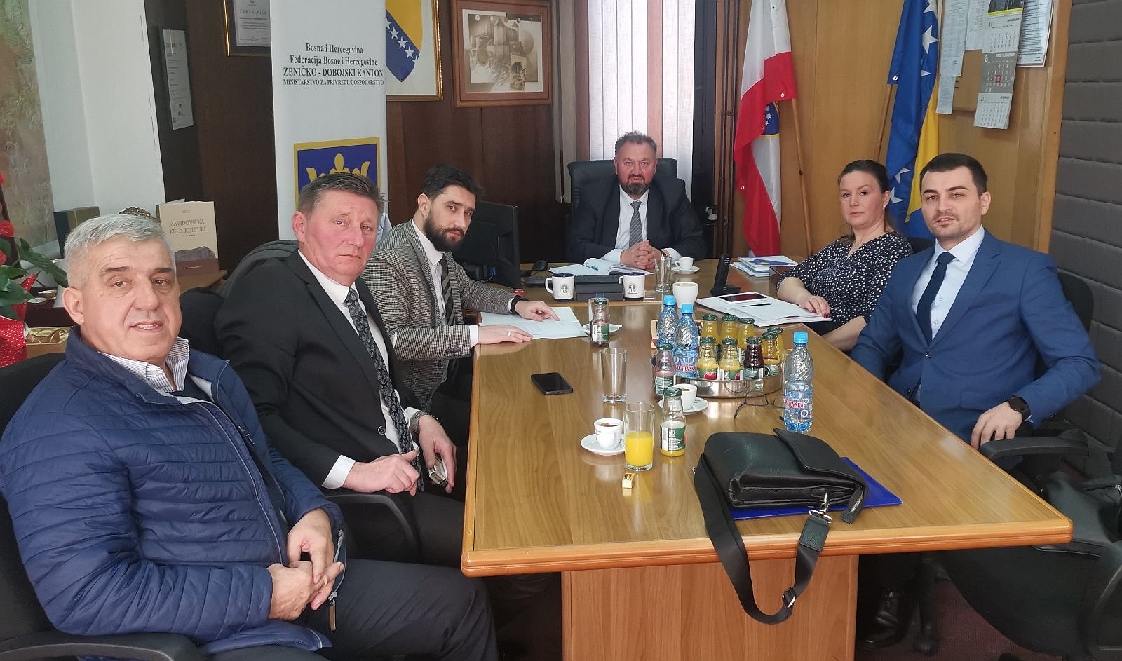 Ministar Šibonjić razgovarao s načelnikom Općine Breza