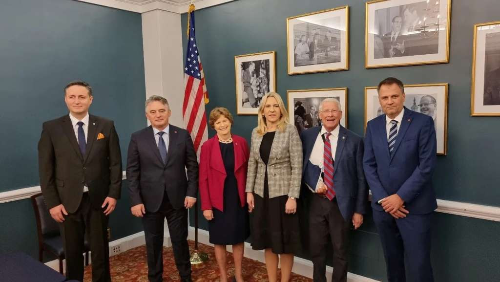 Članovi Predsjedništva BiH u Washingtonu sa Odborom za vanjske poslove Senata SAD-a