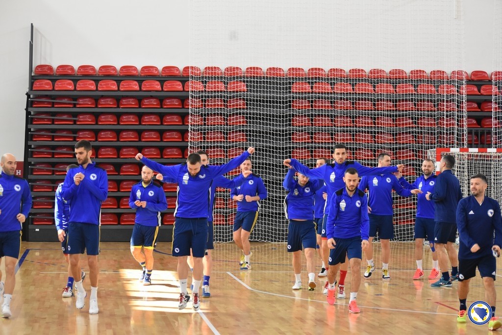Futsal reprezentativci se spremaju za meč za Češkom