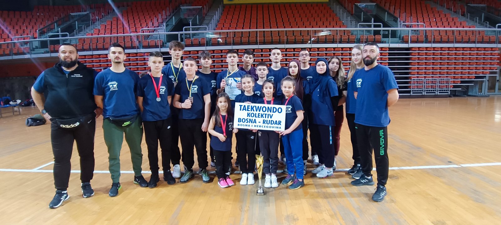 TKD Kolektiv Bosna – Rudar odličan na Državnom prvenstvu BiH u olimpijskom taekwondou (za kadete i juniore 2023)