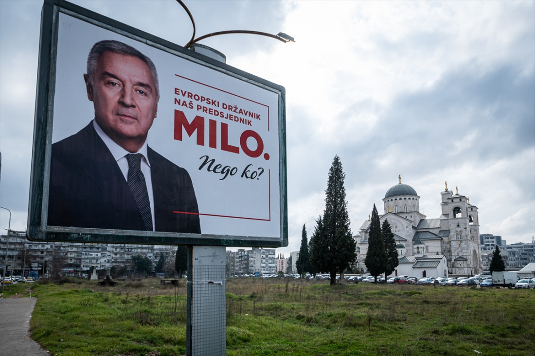 Predizborna kampanja u CG: Podgorica preplavljena bilbordima sa likovima kandidata za predsjednika države