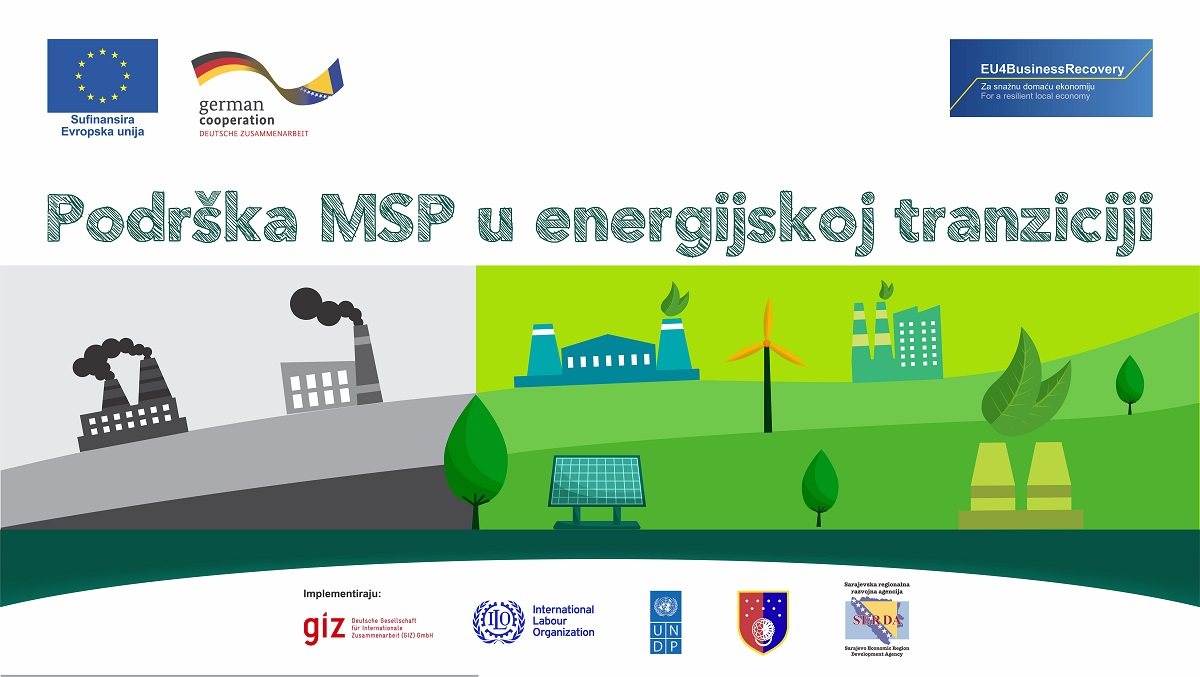 Energetska tranzicija: SERDA, GIZ i Ministarstvo privrede KS pozivaju MSP da se prijave na javni poziv
