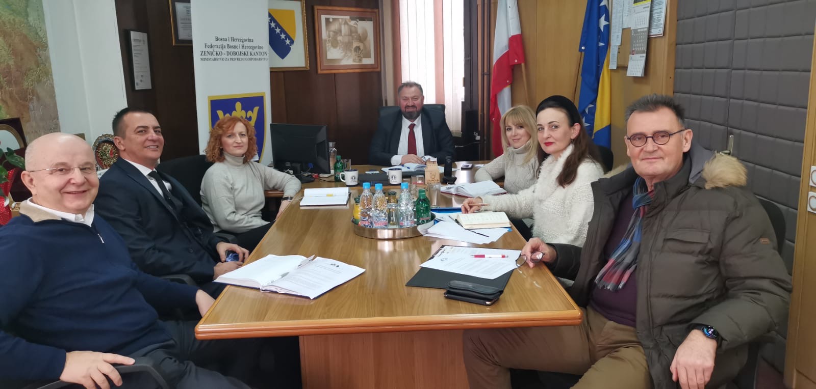 Ministar Šibonjić razgovarao s predstavnicima Udruženja poslodavaca Zenica