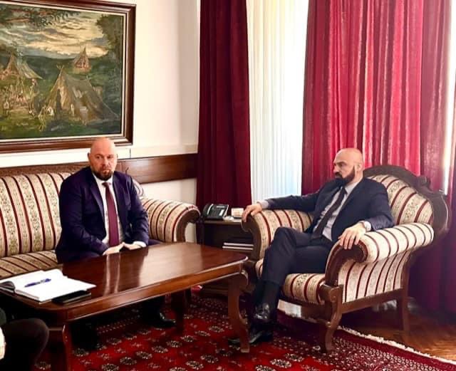Isak i Munjić sastali se sa Adisom Mešićem, direktorom Kantonalne uprave za inspekcijske poslove Kantona Sarajevo