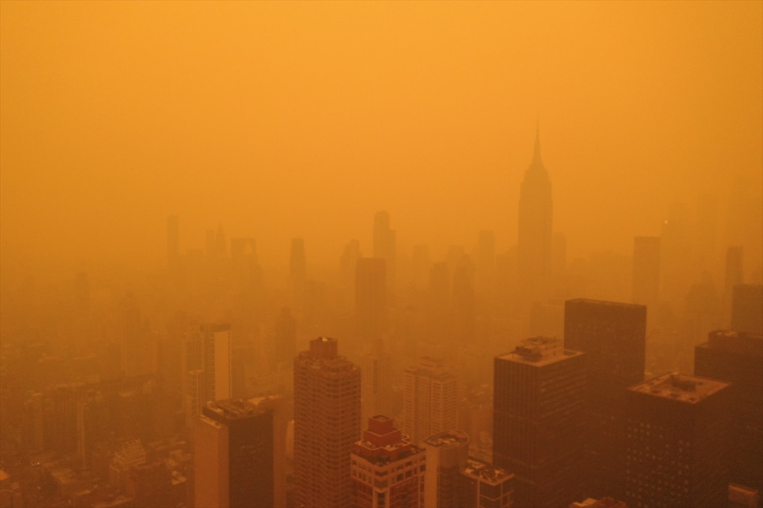 New York se suočava sa nezampaćenim zagađenjem zbog požara u Kanadi
