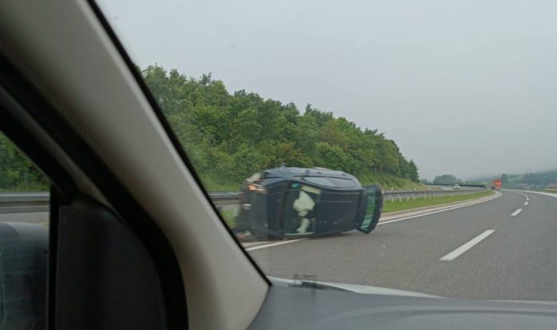 Foto: Čitatelj / Nesreća na autoputu