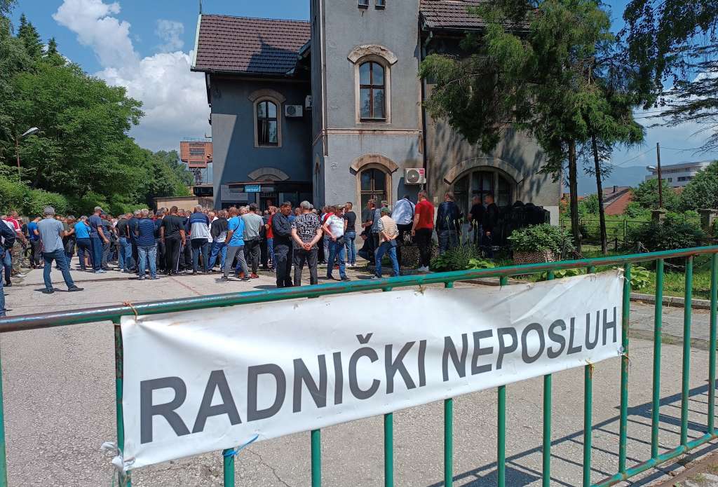 Zenički rudari još nisu dobili plaću, a sve dok se to ne dogodi ne žele obnoviti proizvodnju