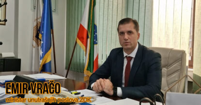 Emir Vračo, ministar MUP-a ZDK