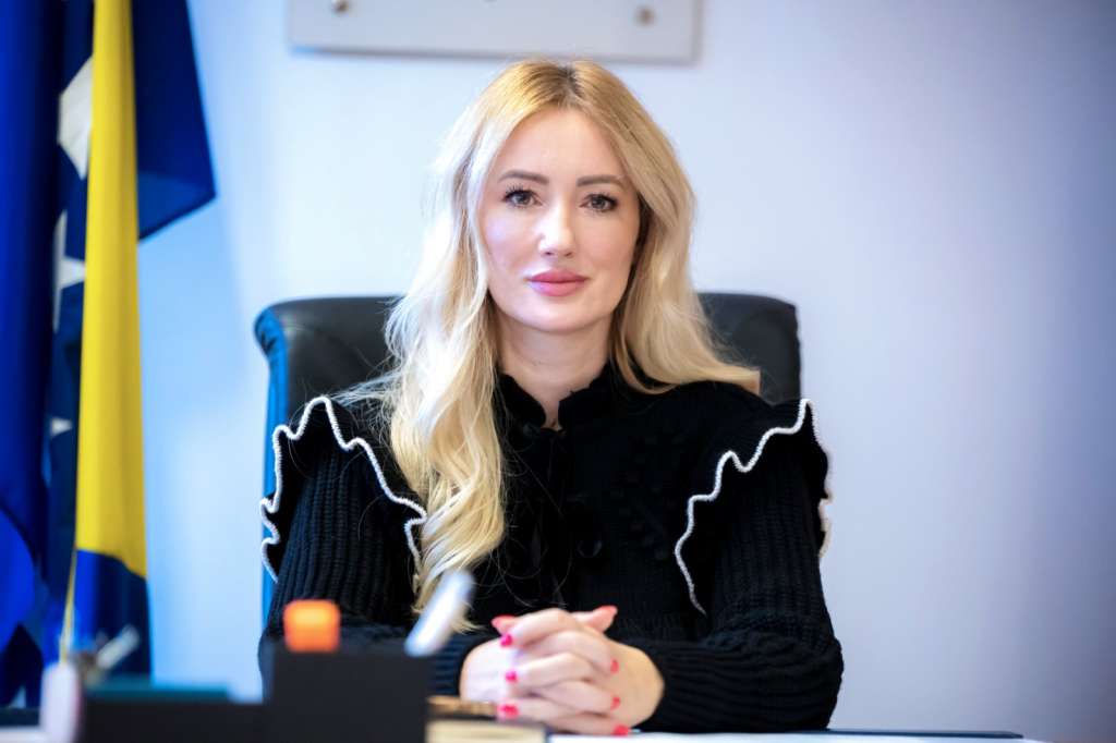 Aida Salčinović / ministrica zdravstva ZDK