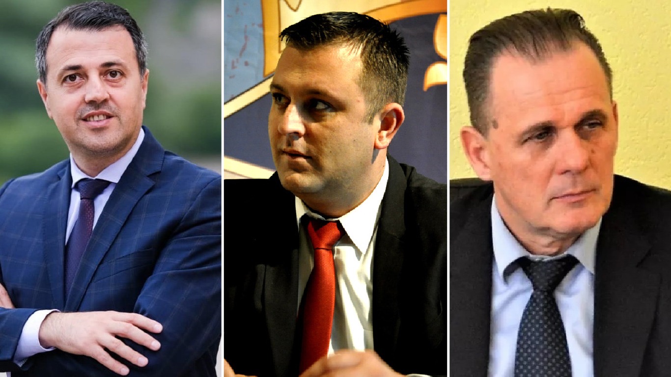 Mirza Ganić, Adnan Delić, Dario Pekić / Kandidati za gradonačelnika Visokog 2024-2028