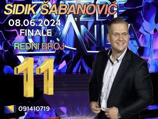 Sidik Šabanović // Finalista ovogodišnjih 