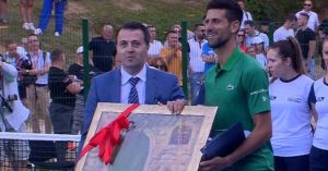 Gradonačelnik Visokog Mirza Ganić, Novak Đoković
